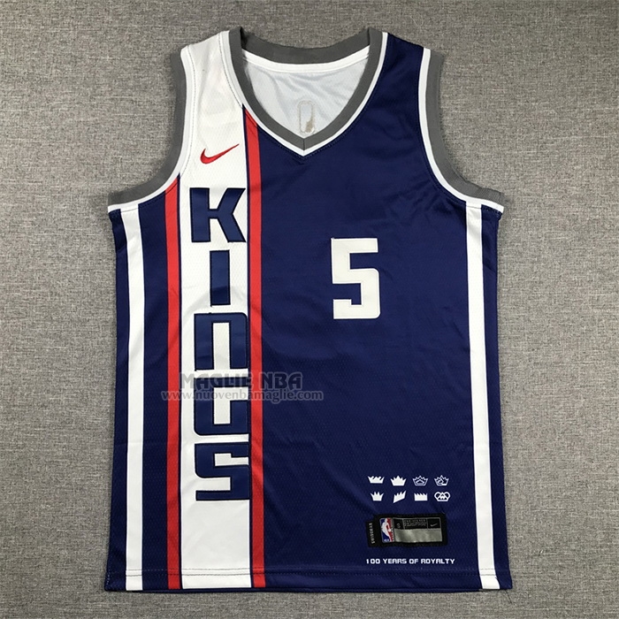 Maglia
 NO 5 Bambino
 Sacramento Kings Citta
 2023-24 Blu
 De'aaron Fox
